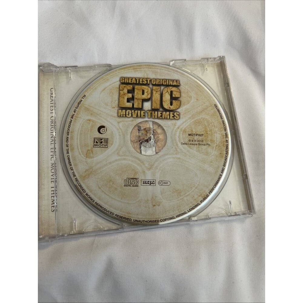 GREATEST ORIGINAL EPIC MOVIE THEMES Self-Titled (2013) Film Theme Music CD Mint - Picture 5 of 9